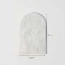 Earring Cards Display Wooden Base Desktop Earrings Ring Necklace Storage Organizer Holders Retail Exhibitor Shop Display Stand