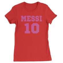 World Soccer Futbol Messiami Womens T-Shirt - Xanh đậm - Xem 8