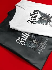 Men T-Shirts - Xám - Xem 3