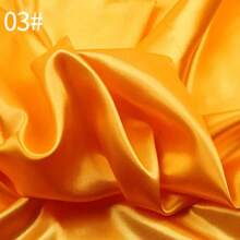 1入組59英呎*118英呎純色緞面DIY紡織布，適用於婚禮佈置，婚紗製作，DIY工藝，緞面布料 - 彩色 - 查看 22