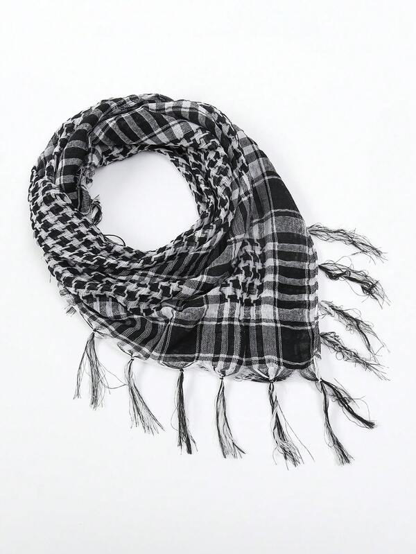 1pc Outdoor Sports Arab  Military Tactical Scarf, Multifunctional Windproof Sandproof Neck Gaiter Headwrap