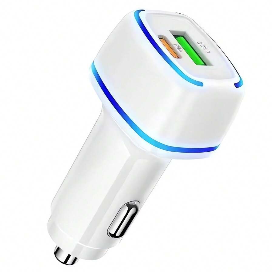 Caricabatteria Da Auto Doppio USB Da 3,1 A, 2 Porte, Display - Foto 9