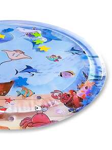 Pat Pat 水墊夏季必備爬行玩具床墊抗摔訓練加厚水緹，大尺寸 - 彩色 - 查看 6