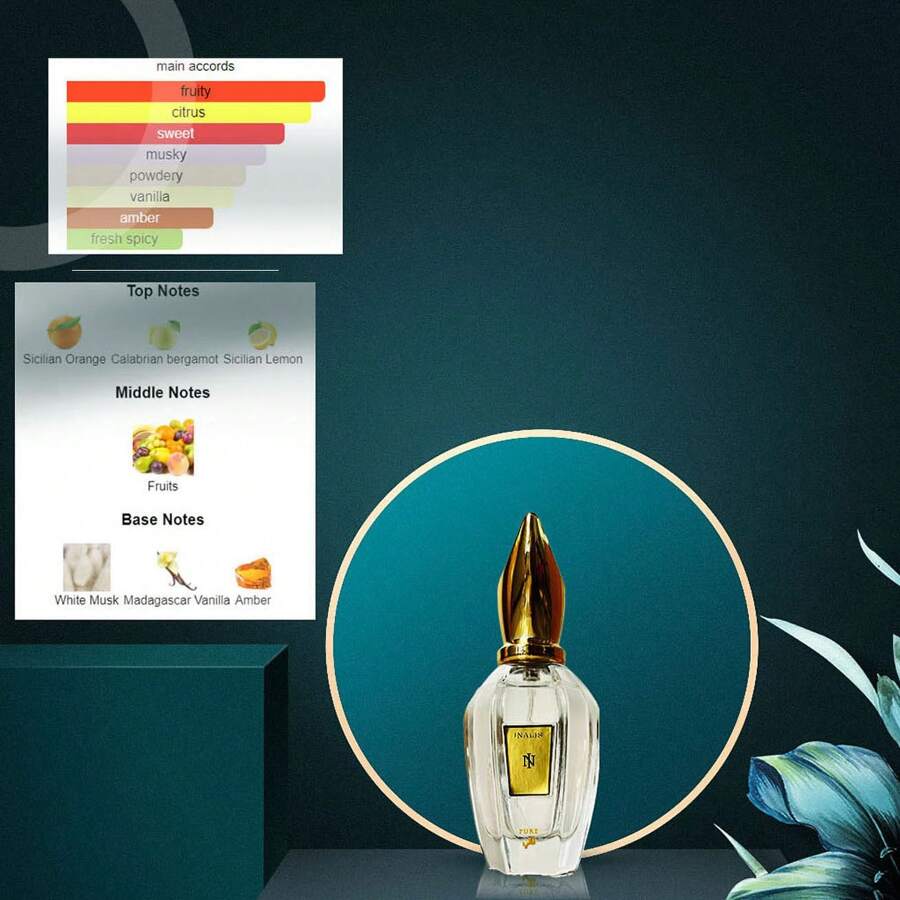 Women's Eau De Toilette With Woody, Amber, Powdery, Lavender, Warm