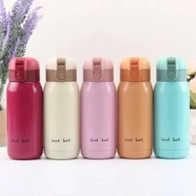 1 cốc cách nhiệt chân không mini 360ML/12.1oz có nắp bật, cốc cà phê bằng thép không gỉ, bình nước giữ nhiệt chống rò rỉ hai lớp có khóa cài cho xe hơi khi trở lại trường - Nhiều màu - Xem 10