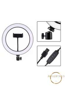 Phone External Flashes & Selfie Lights - 黑色 - 查看 3