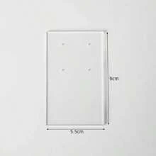 Earring Cards Display Wooden Base Desktop Earrings Ring Necklace Storage Organizer Holders Retail Exhibitor Shop Display Stand