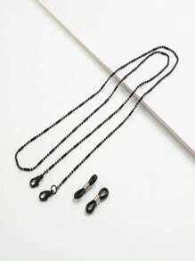 Women Glasses Accessories - Rhodium đen - Xem 7