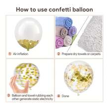 10 件生日气球套装，适用于节日装饰或婚礼仪式装饰，20 件 12 英寸金属印花生日快乐乳胶气球，适用于生日派对装饰和场景布置，圣诞节 - 紫色 - 查看 9