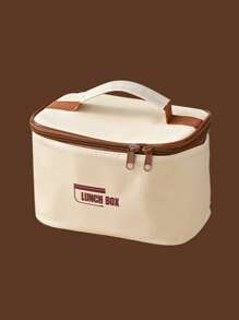 Multilayer Insulated Lunch Box Set With Spoon And Chopsticks, 304 Stainless Steel, Microwave Safe, Large Capacity, Simple Style For Office Workers And Students,Kitchen,Christmas Gift