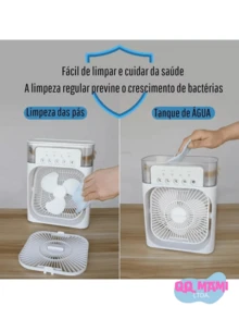 Portable Fans - White - View 2