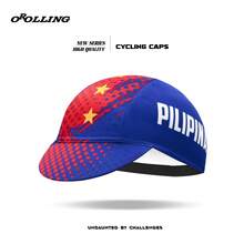 Orolling Cycling Cap Philippines Blue-Red Pilipinas Outdoor Sport  Ride Hat - The Philippines - View 2