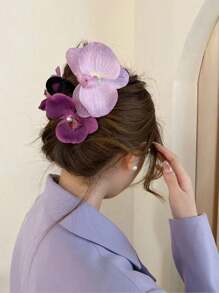 1 Stück Thai Stil Wald Thema Haarspange für Urlaubsfrisuren, Haarklammern mit Haarklammer Haaraccessoires Valentinstag Haarspangen Haarklammer Haarklammern Haarklammer, Klemmspange