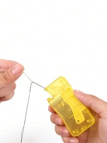 Automatic Needle Threading Device, Quick Stitching Tool, Sewing Aid For Elderly, Easy Thread Stitch Insertion Tool - Advanced Needle Threader - View 1