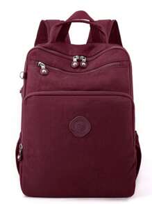 Women Fashion Backpacks - 紫色 - 查看 1