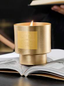 1入組CITTA檀香芯香薰蠟燭，大豆蠟精油香氛，優雅的家居裝飾。獨特的香薰蠟燭紀念品 - 290g - 查看 7