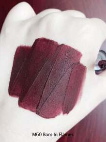 GIRLCULT Four Great Inventions Series "Love Whisper" Matte Lip Gloss #M60 Rebirth Of Flame | Innovative Matte To Pearl Finish Formula | Velvety Smooth Texture | Lightweight Matte Lip Gloss | Long-Lasting Color, Comes With Exquisite Gift - #M60 Sinh Ra Trong Lửa - Xem 2