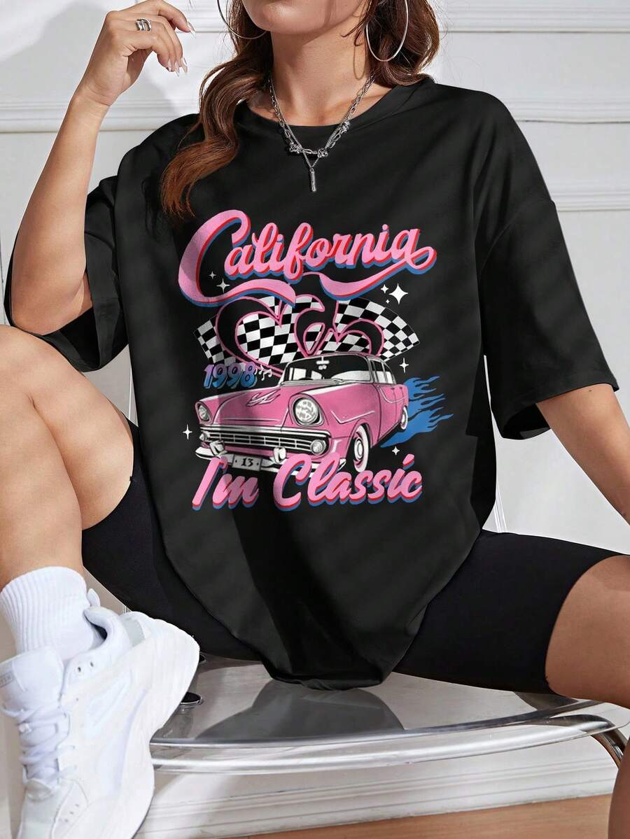 Women T-Shirts - màu đen - Xem 1