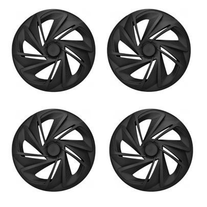 Jogo Calota Aro 14 Esportiva Black Fosco