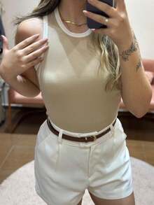 Women Tank Tops & Camis - Màu be - Xem 2