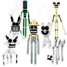 动物园积木人偶模型游戏周边管理员 MOC 拼装玩偶活动人偶家居装饰房间装饰 - 彩色 - 查看 1