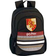 Mochila Gryffindor Harry Potter Adaptable 42Cm - Mochila Licencia Oficial - Diseño Único Y Moderno - Ajuste Cómodo Y Versátil - Ideal Para Uso Diario - Multicolor - Ver 1