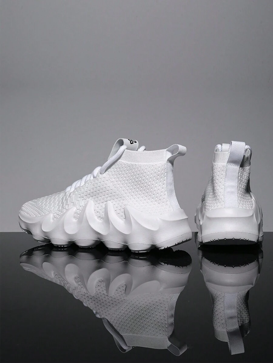 Zapatos de calcetines informales sin cordones para hombres, modelo de zapatillas deportivas de moda para deportes (450)