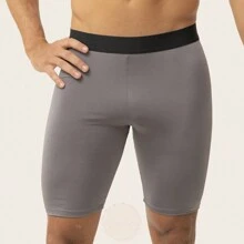 Men Thermal Underwear Bottoms - Grey - View 1