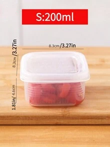 冰箱肉类冷冻盒、冷冻密封盒、洋葱/生姜/大蒜储存盒、配料准备盒、冰箱食品保鲜盒、厨房和冰箱储存盒、储存、厨房收纳盒、收纳盒、厨房用品、房间装饰、家居装饰。 - 白色 - 查看 13