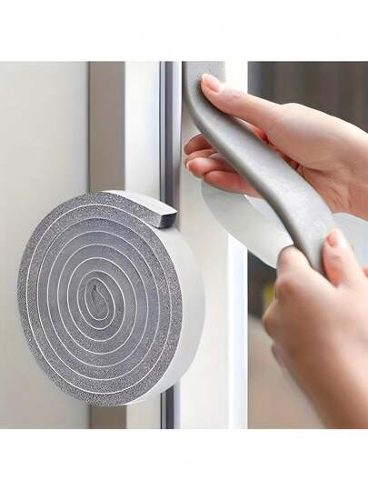 1 Roll Gray Foam Tape With Total Length Of 78 Inches For Sealing Windows, Soundproofing, Dustproofing, Windproofing And Insulating Purposes, Back To School Supplies