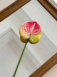 1/2/4/6 件仿真红掌百合花，适用于婚礼、办公室派对、酒店、家居餐桌装饰、情人节、生日毕业典礼、家居装饰、返校装饰、学校用品 - 多色 - 查看 8