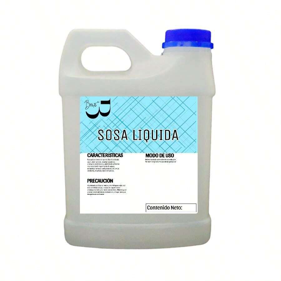 Sosa Liquida Para Fabricar Jabones Desengrasante Y Mas