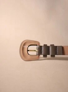 Women Belts - 灰色 - 查看 4