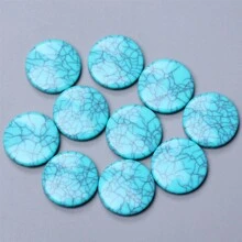 Hạt rời hình học giả ngọc lam 11-25mm DIY dùng làm vòng cổ, vòng tay, trang sức, phụ kiện - hình dạng hình học - Xem 13