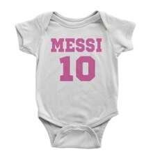 World Soccer Futbol Messiami Infant One-Piece Romper Bodysuit And Toddler T-Shirt - Màu tím - Xem 2