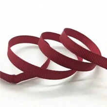 1入組5碼6mm聖誕格織帶，適用於聖誕婚禮裝飾、DIY禮品包裝及聖誕裝飾