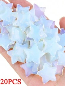 1/5/20/50PCS Star Opal Crystals, Healing Crystal Polished Stones, Replenish Sacred Meditation Energy, Reiki Balancing Mother's Day Crystals Gift For Women Men - Opal - View 18