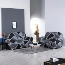 Charm Of Detail Sofa Slipcovers - Geo Urbana - Ver 4