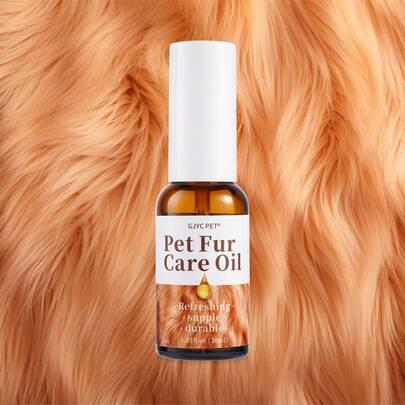 PETSIN Pet Fur Care Oil - Detangles, Reduces Shedding - Adds Shine With Collagen & Natural Oils - Leave-In Conditioner For Dogs & Cats - 1.01 Fl. Oz