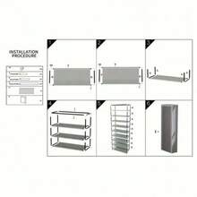 Shoe Racks - Grey - View 4