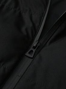 New Vest For Men, Thick Outdoor Casual Top, Winter - Black - View 8