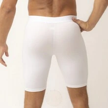Men Thermal Underwear Bottoms - 白色 - 查看 2