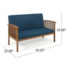 CASA ACACIA LOVE SEAT - 青色 - 查看 7