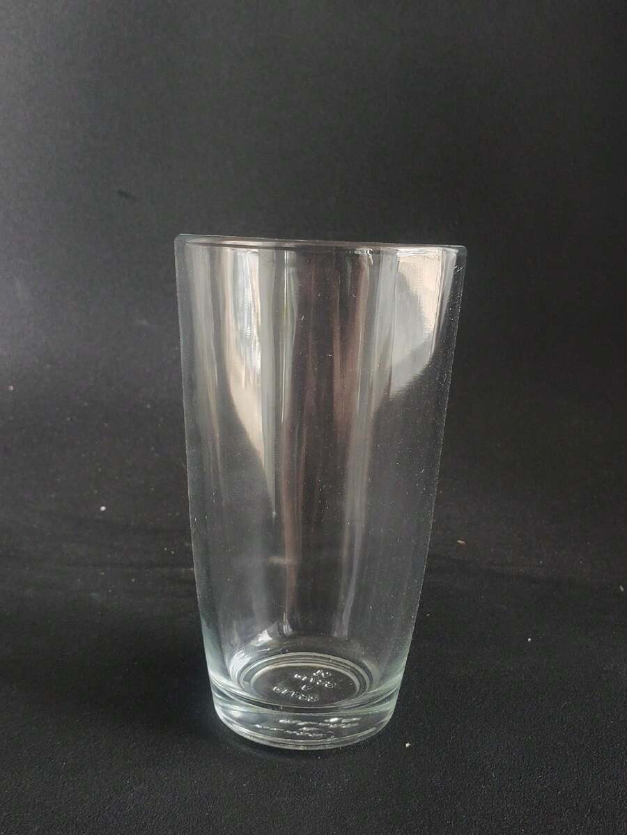 Set 10 Vasos de Vidrio Premium Liso 250Ml - Blanco - Ver 1
