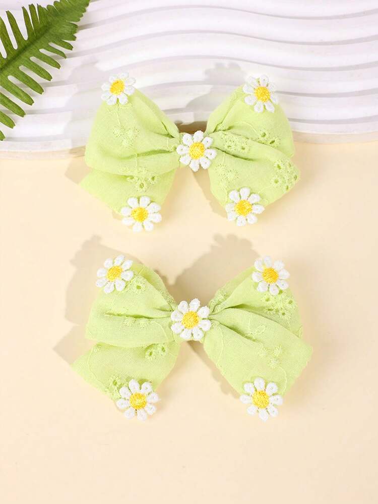 10 Fiocchi Per Capelli Per Bambine In Gros-grain, Elastici Piccoli 5 Cm, Colori Assortiti Per Code E Trecce - Accessori Scuola - copertina