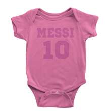World Soccer Futbol Messiami Infant One-Piece Romper Bodysuit And Toddler T-Shirt - Màu tím - Xem 9