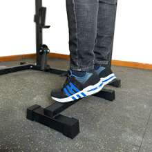 Calf Raise Bar, Wide And High Standing Calf Raise Machine For Calf Stretching, Squat, Foot Stretch, Anti-Slip Solid Steel Calf Block