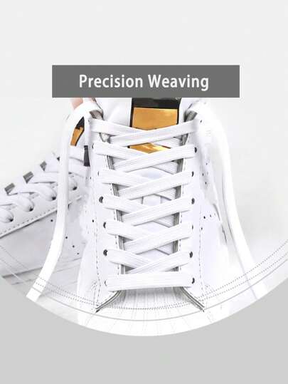 1 par de cordones planos para zapatos deportivos y zapatos de lona unisex