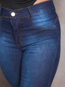 Women Jeans - Azul - Ver 4