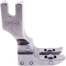 工業用高抬頭滾輪壓腳，適用於辛格Singer、Juki工業縫紉機 - SPK-3 - 鋼色 - 查看 7